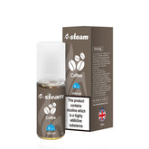 A STEAM E LIQUID 10 x 10ml 50/50 VGPG COFFEE 3mg, 6mg 12mg, 18mg